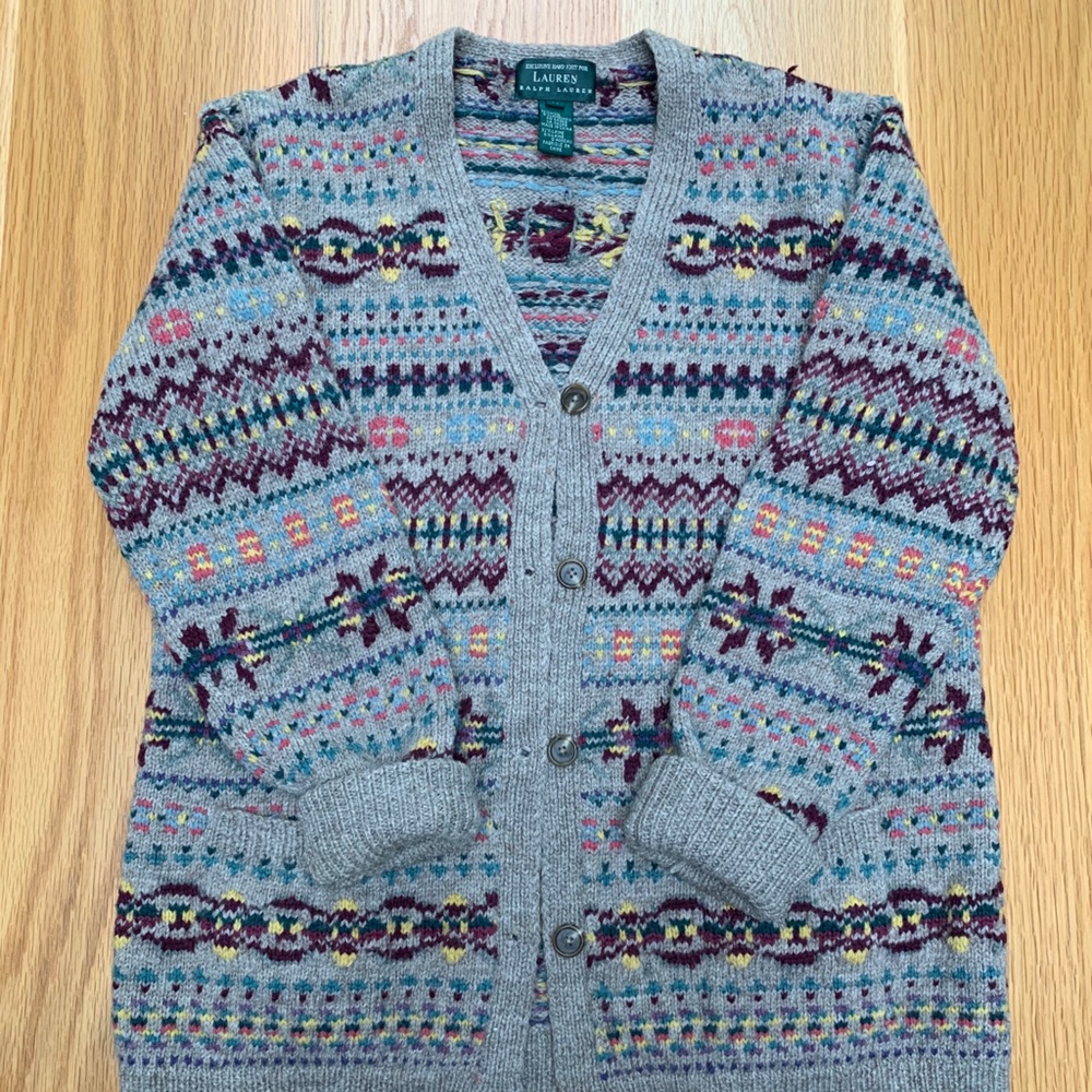 Vintage 90’s Ralph Lauren Cardigan